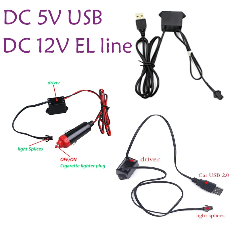 5V USB 12V Power Supply Adapter Driver Controller Inverter For 1-5M El Wire Electroluminescent Light
5V USB 12V Power Supply Adapter Driver Controller Inverter For 1-5M El Wire Electroluminescent Light