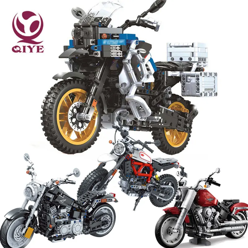 QIYE Motorcycle Technical Motorbike 42063 10269 Speed Racing Car City Off Road Vehicles Building Blocks Kids Toys Xmas Gifts
QIYE Motorcycle Technical Motorbike 42063 10269 Speed Racing Car City Off Road Vehicles Building Blocks Kids Toys Xmas Gifts