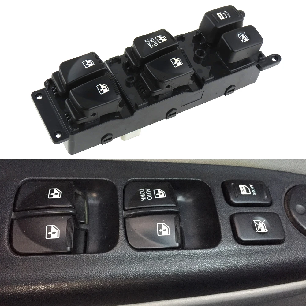 Кнопка переключения стеклоподъемника для Hyundai Accent 2006-2010 93570-1E110 935701E110 93580-1E000
Кнопка переключения стеклоподъемника для Hyundai Accent 2006-2010 93570-1E110 935701E110 93580-1E000