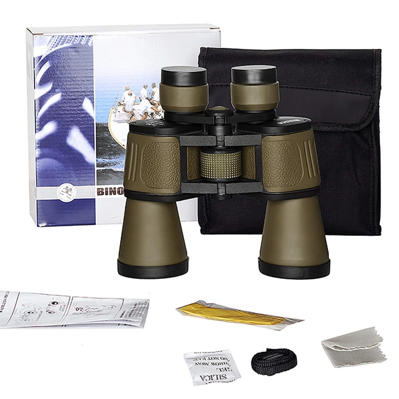 7x50 High-definition HD Binoculars Low Light Night Vision Telescope Hiking Camping Optical Telescopio Binocular Wholesale
7x50 High-definition HD Binoculars Low Light Night Vision Telescope Hiking Camping Optical Telescopio Binocular Wholesale