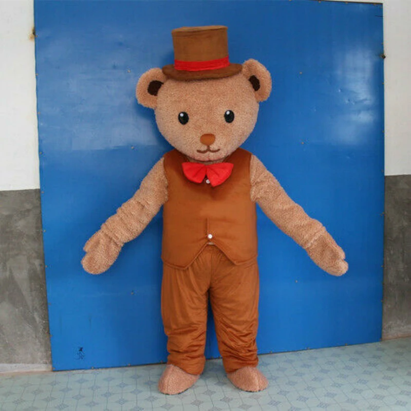 Christmas Suit Bear Mascot Costume Short Plush Fursuit Cosplay Makeup Party Dress Street Performance Bear Costume
Christmas Suit Bear Mascot Costume Short Plush Fursuit Cosplay Makeup Party Dress Street Performance Bear Costume