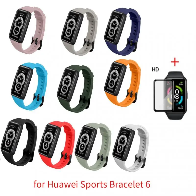 2021 New Silicone Band For Huawei Sports Bracelet 6 Silicone Strap Watchband Bracelet Strap Huawei Bracelet 6 Strap Soft
2021 New Silicone Band For Huawei Sports Bracelet 6 Silicone Strap Watchband Bracelet Strap Huawei Bracelet 6 Strap Soft