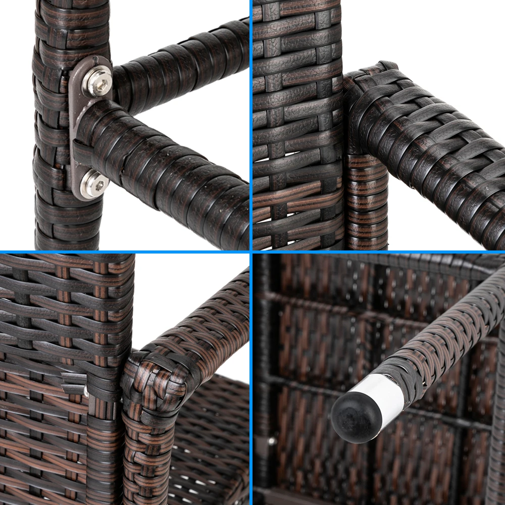 2pcs Rattan Chairs High Bar Chair Outdoor Balcony Bar Chair Counter Front Stool Rattan High Chair
2pcs Rattan Chairs High Bar Chair Outdoor Balcony Bar Chair Counter Front Stool Rattan High Chair