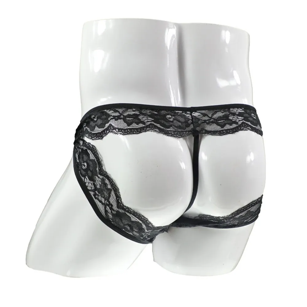 Transparent Lace G-String Sissy Sexy Backless Panties Hollow Butt Underwear Male T-Back Thongs Women Sissy Hot Erotic Lingerie
Transparent Lace G-String Sissy Sexy Backless Panties Hollow Butt Underwear Male T-Back Thongs Women Sissy Hot Erotic Lingerie