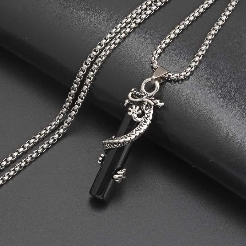 Dragon Pendant Necklace Bibcock Pendant for Men and Women Personality Hipster Korean Domineering Dragon-shaped Retro Jewelry
Dragon Pendant Necklace Bibcock Pendant for Men and Women Personality Hipster Korean Domineering Dragon-shaped Retro Jewelry