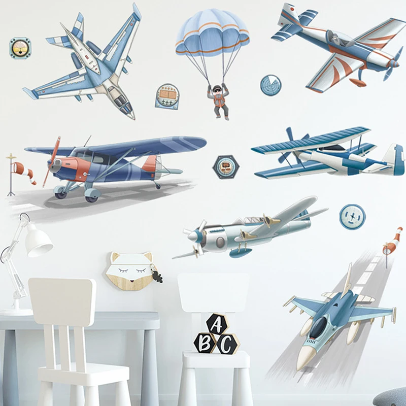 kids room 3d aircraft wall sticker removable baby bedroom cartoon airplane wall stickers
kids room 3d aircraft wall sticker removable baby bedroom cartoon airplane wall stickers
