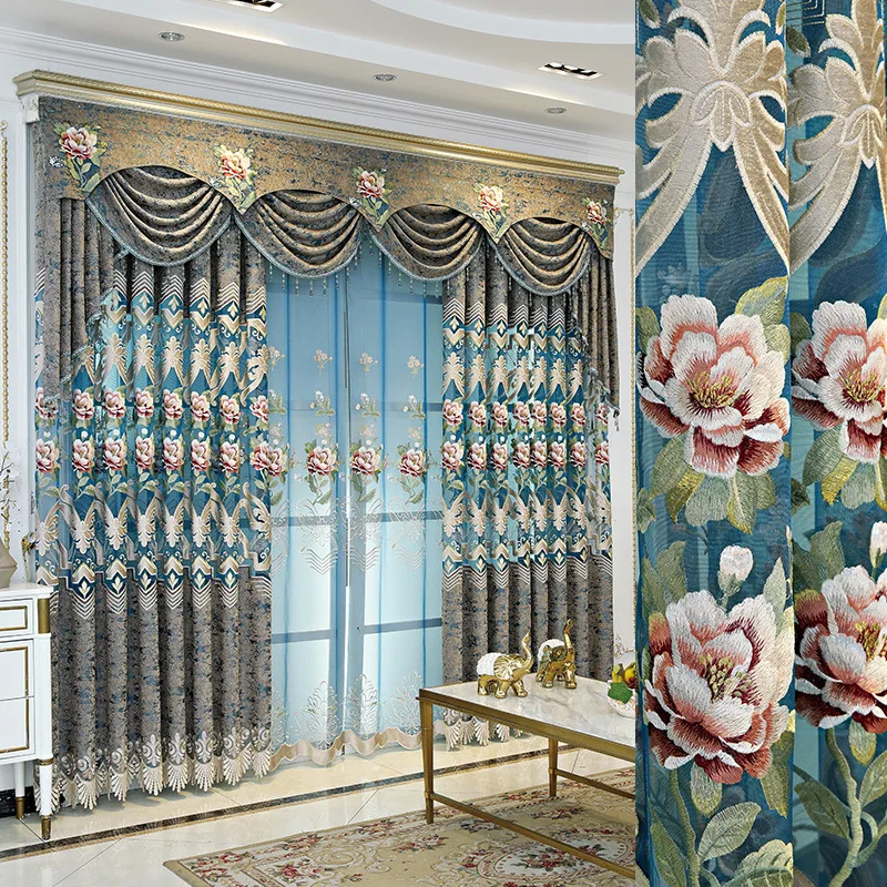 European-style Modern Minimalist Embroidered Chenille Curtain Window Screen Hollow Curtains for Living Dining Room Bedroom Study
European-style Modern Minimalist Embroidered Chenille Curtain Window Screen Hollow Curtains for Living Dining Room Bedroom Study