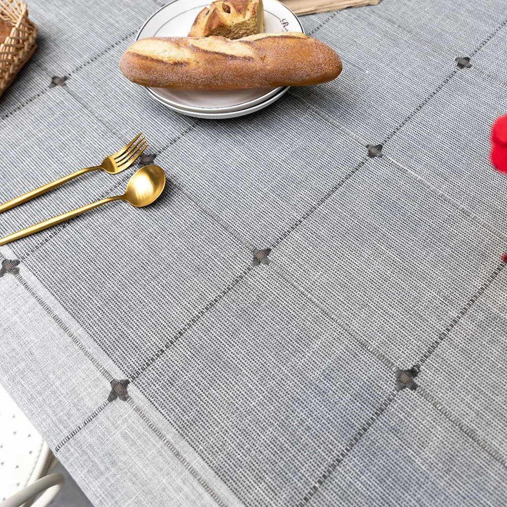 Cotton Linen Embroidered Tassel Plaid Tablecloth For Table Cover Table Dining Tea Desk Cloth Party Wedding Birthday Decoration
Cotton Linen Embroidered Tassel Plaid Tablecloth For Table Cover Table Dining Tea Desk Cloth Party Wedding Birthday Decoration