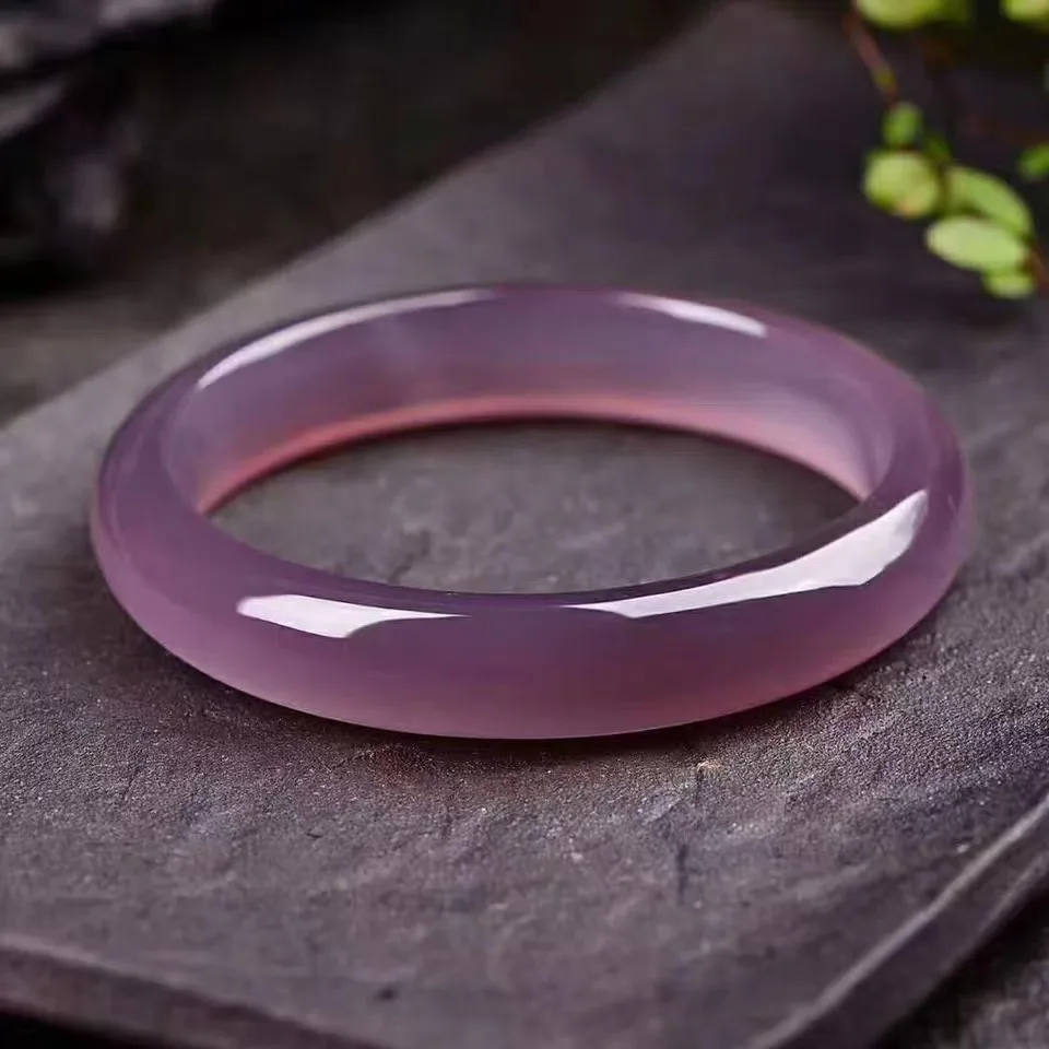 Purple Chalcedony Bangle Jade Jewelry Women Accessories Genuine Natural Certified Jade Bangles Lucky Amulet Bracelet Ladies Gift
Purple Chalcedony Bangle Jade Jewelry Women Accessories Genuine Natural Certified Jade Bangles Lucky Amulet Bracelet Ladies Gift