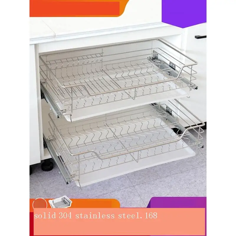 Keuken Mutfak Organizer Accesorios Armario Stainless Steel Cozinha Rack Cuisine Kitchen Cabinet Cestas Para Organizar Basket
Keuken Mutfak Organizer Accesorios Armario Stainless Steel Cozinha Rack Cuisine Kitchen Cabinet Cestas Para Organizar Basket
