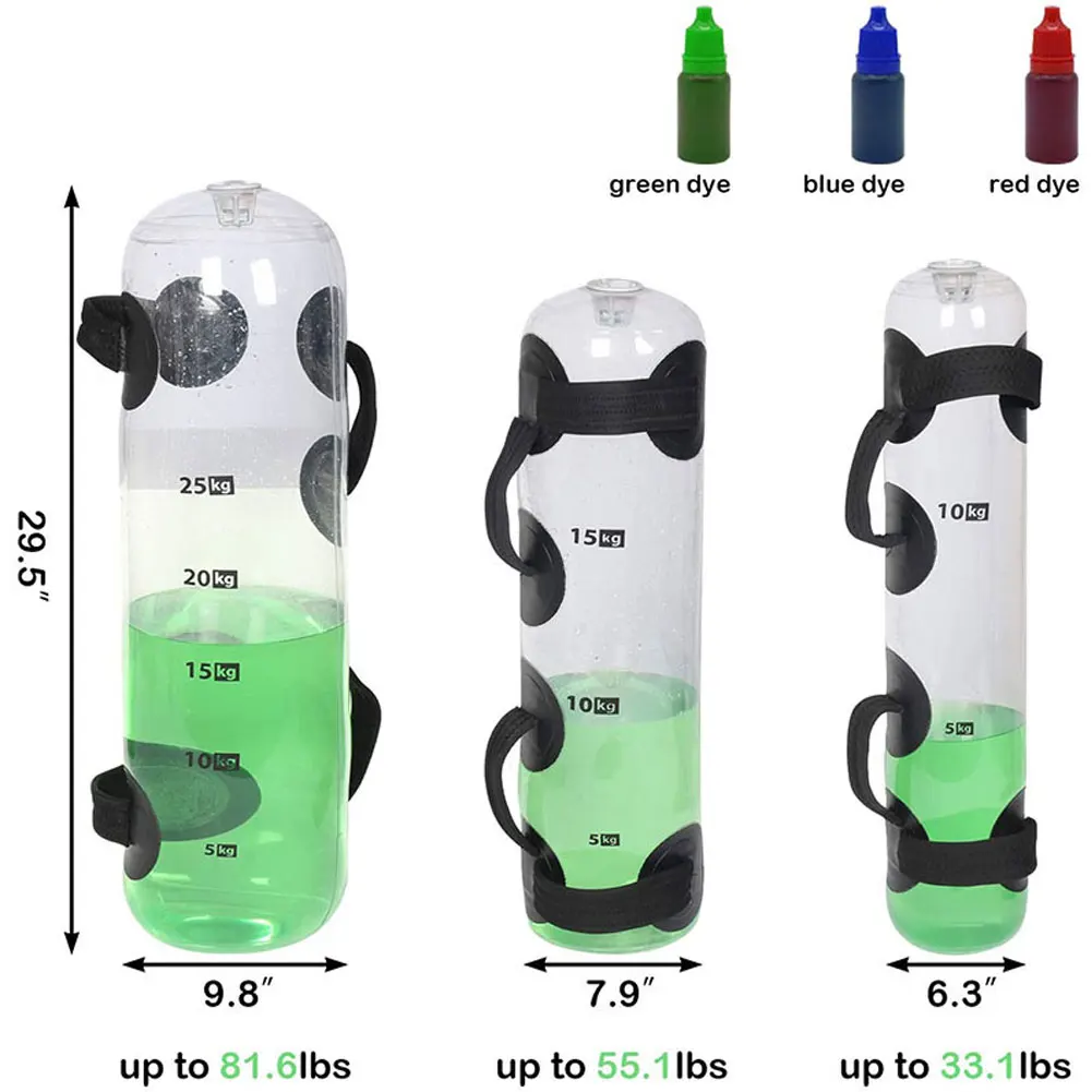 15kg/20kg/35kg Adjustable Aqua Bag Transparent Workout Aqua Bag for Core and Balance Training Aqua Instead of Sand Bag
15kg/20kg/35kg Adjustable Aqua Bag Transparent Workout Aqua Bag for Core and Balance Training Aqua Instead of Sand Bag