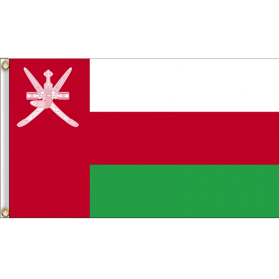 Оман флаг 3x5 футов 90x150 см флаг страны мира индивидуальный цифровой печатный полиэстер
Оман флаг 3x5 футов 90x150 см флаг страны мира индивидуальный цифровой печатный полиэстер