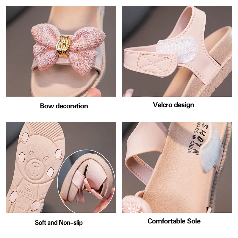 Kids Shoes for Little Girl Sandals Simple Lovely 2021 Summer Bowtie Princess Children Flat Pink Green Black Sandals Toddler Baby
Kids Shoes for Little Girl Sandals Simple Lovely 2021 Summer Bowtie Princess Children Flat Pink Green Black Sandals Toddler Baby