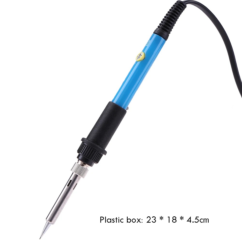 60W Electric Soldering Iron Adjustable Temperature Solder Iron Repair Tool Set Adjustable Temperature Welding Tool
60W Electric Soldering Iron Adjustable Temperature Solder Iron Repair Tool Set Adjustable Temperature Welding Tool