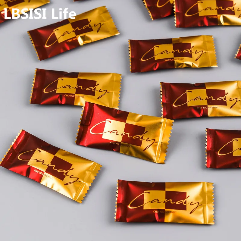 LBSISI Life 200pcs Chocolate Candy Hot Seal Bag Nougat Toffee Biscuit Packing Chinese New Year Wedding Birthday Decor Lucky Bags
LBSISI Life 200pcs Chocolate Candy Hot Seal Bag Nougat Toffee Biscuit Packing Chinese New Year Wedding Birthday Decor Lucky Bags