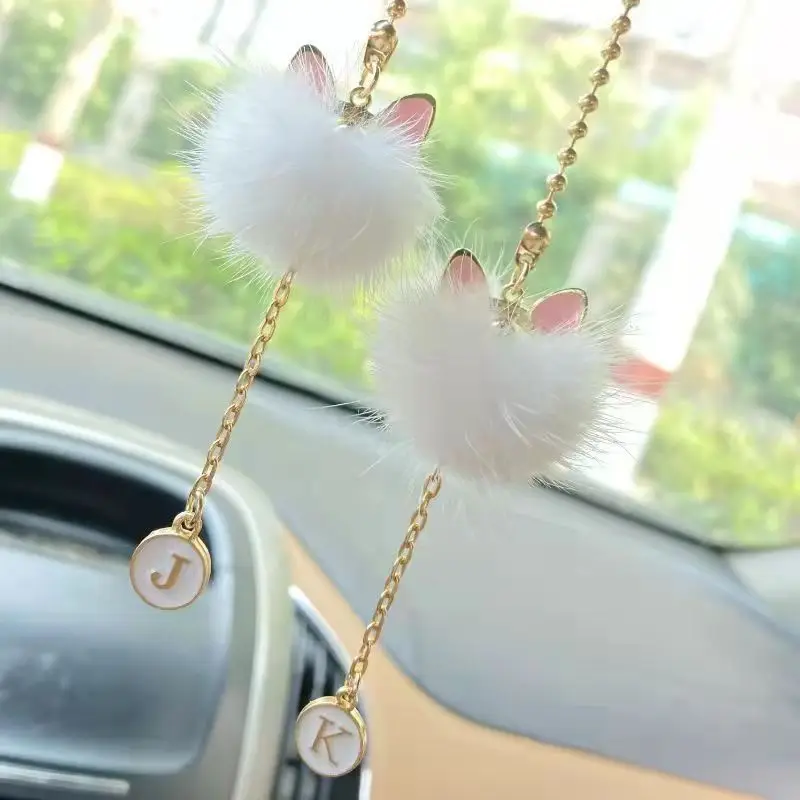 Car Pendant High-end Creative Letter Cute Fur Ball Rearview Mirror Car Pendant Cinnabar for Men and Women
Car Pendant High-end Creative Letter Cute Fur Ball Rearview Mirror Car Pendant Cinnabar for Men and Women