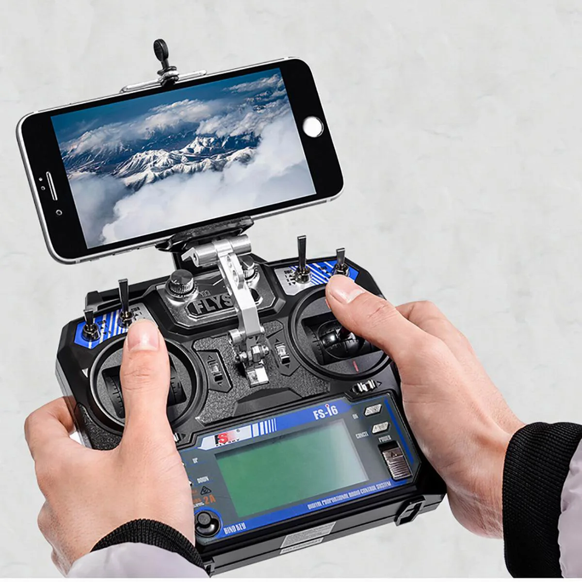 

FPV Displayer Phone Holder Fixed Mount Bracket Part For Flysky Fs-i6 I6s I6x DJI Futaba JR FLYSKY Drone Accessories Rc Parts