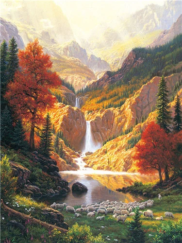 GATYZTORY 60x75cm DIY Painting By Numbers HandPainted Landscape Oil Painting Artwork Canvas Colouring Home Decor
GATYZTORY 60x75cm DIY Painting By Numbers HandPainted Landscape Oil Painting Artwork Canvas Colouring Home Decor