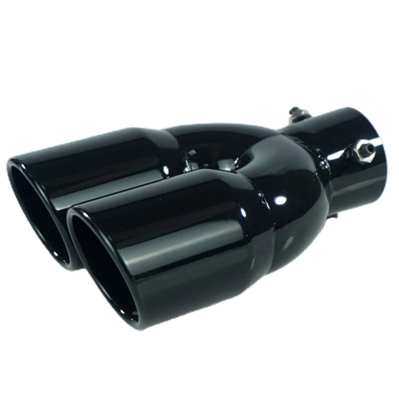 Stainless Steel Car Exhaust Pipe Muffler Tail Rear Pipe Double Outlet Tailpipe A0NE
Stainless Steel Car Exhaust Pipe Muffler Tail Rear Pipe Double Outlet Tailpipe A0NE