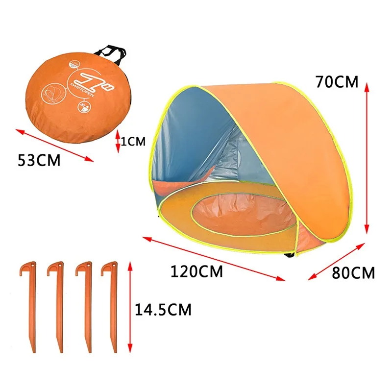 Baby Beach Tent Children Waterproof Pop Up sun Awning Tent UV-protecting Sunshelter with Pool Kid Outdoor Camping Sunshade Beach
Baby Beach Tent Children Waterproof Pop Up sun Awning Tent UV-protecting Sunshelter with Pool Kid Outdoor Camping Sunshade Beach