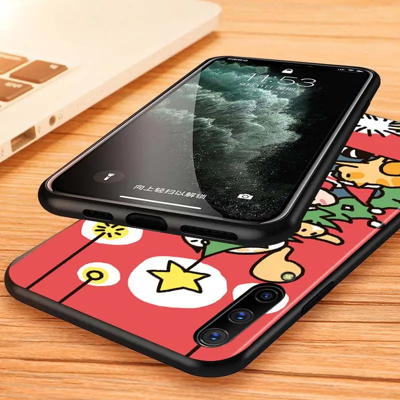 Merry Christmas for Samsung A90 A80 A70 S A60 A50 S A30S A40 S A20 E A30 A10 A2 Core Black Phone Case
Merry Christmas for Samsung A90 A80 A70 S A60 A50 S A30S A40 S A20 E A30 A10 A2 Core Black Phone Case