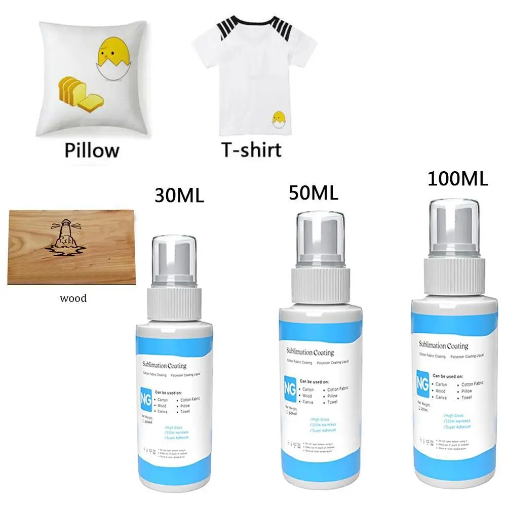 30/50/100Ml Clothes Clear Sublimation Coating Spray Paint Supplies Transparent Household Spray For Clothes Sublimation Fixe R7E0
30/50/100Ml Clothes Clear Sublimation Coating Spray Paint Supplies Transparent Household Spray For Clothes Sublimation Fixe R7E0