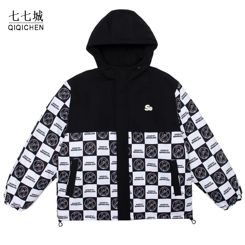 Парка с капюшоном на подкладке для мужчин и женщин, утепленная куртка в стиле Харадзюку, в стиле ретро, с медведем в клетку, хлопковое пальто,...
Парка с капюшоном на подкладке для мужчин и женщин, утепленная куртка в стиле Харадзюку, в стиле ретро, с медведем в клетку, хлопковое пальто,...