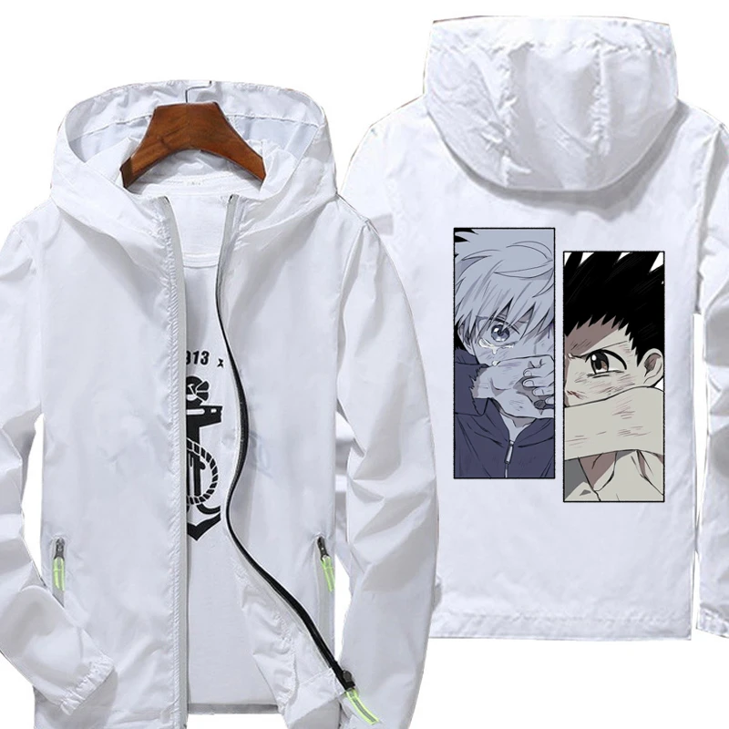 Jacket spring autumn fashion print top men's casual HUNTER XHUNTER zipper jacket men's jacket large size
Jacket spring autumn fashion print top men's casual HUNTER XHUNTER zipper jacket men's jacket large size