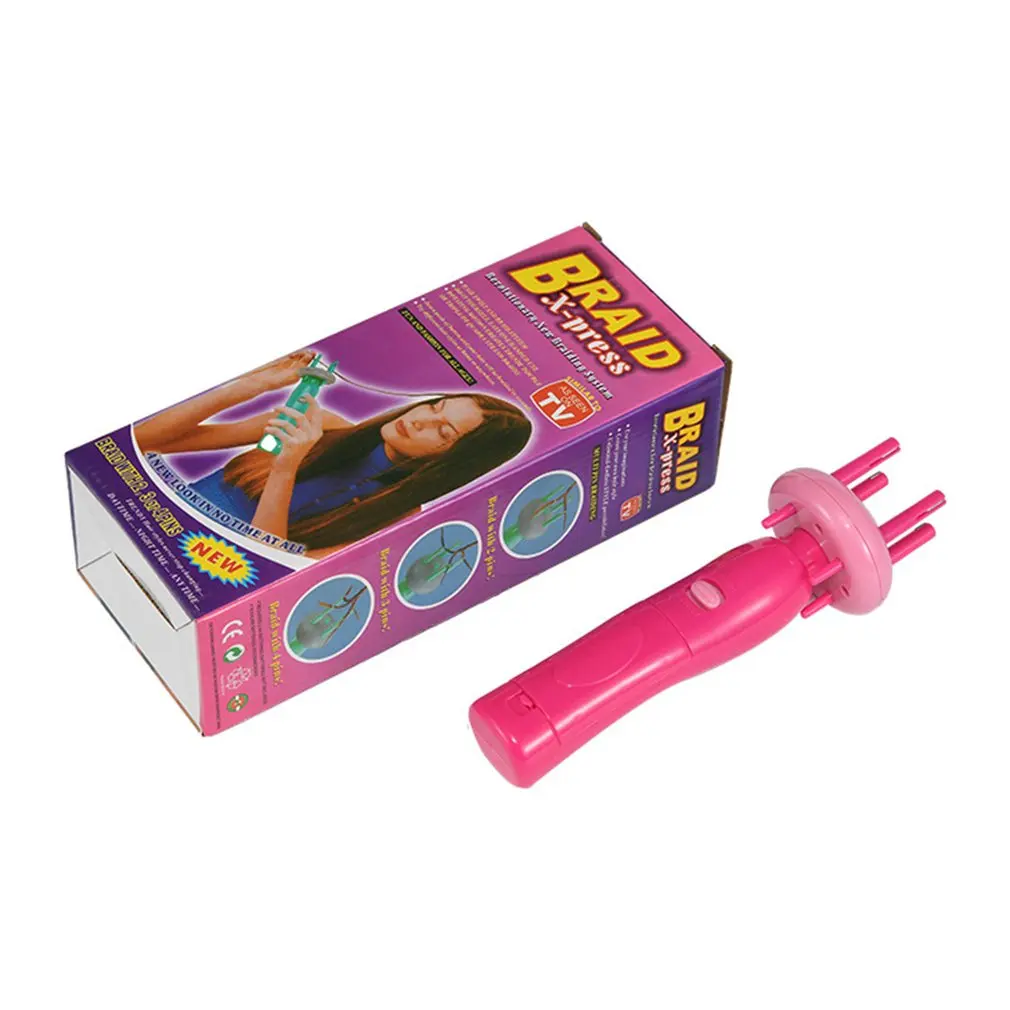 Women Portable Electric Automatic DIY Hairstyle Tool Braid Machine Hair Weave Rolling Tool Twist Braider Device Kit
Women Portable Electric Automatic DIY Hairstyle Tool Braid Machine Hair Weave Rolling Tool Twist Braider Device Kit