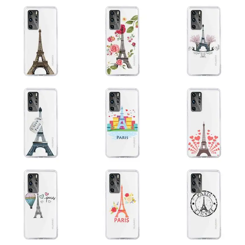 Eiffel Tower romantic lanscape Phone Case For Huawei P40 P30 P20 Mate Honor 10i 30 20 i 10 40 8x 9x Pro Lite Transparent Cover
Eiffel Tower romantic lanscape Phone Case For Huawei P40 P30 P20 Mate Honor 10i 30 20 i 10 40 8x 9x Pro Lite Transparent Cover