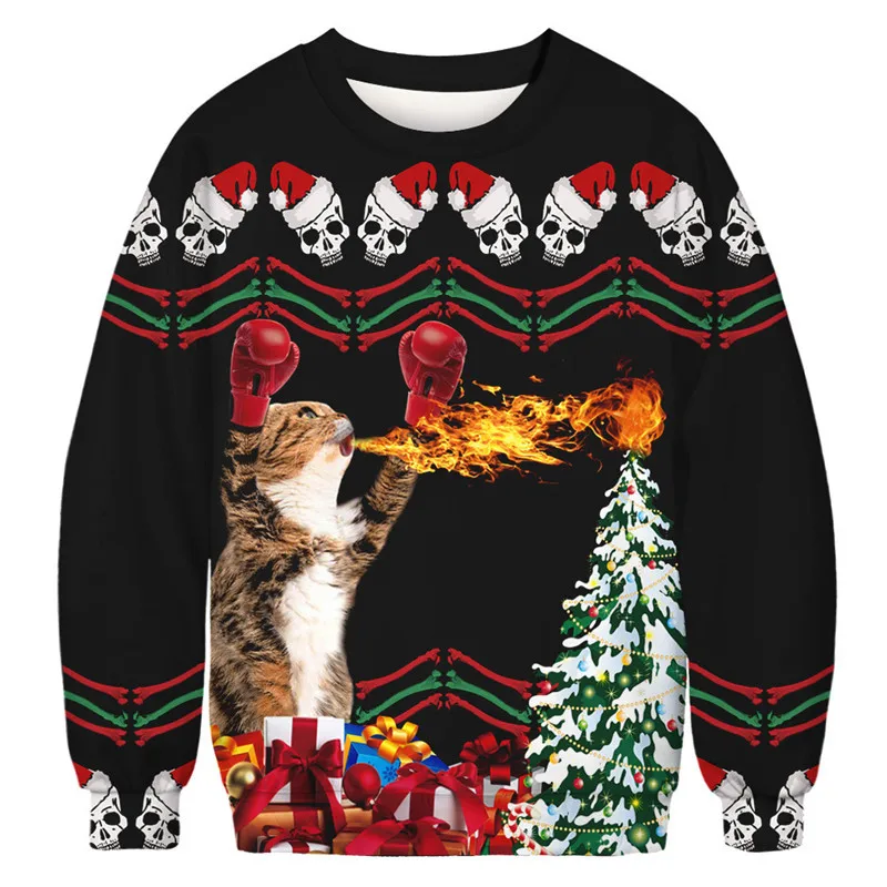 Santa Riding Dinosaur Funny Ugly Christmas Sweater Men Women Holiday Party Xmas Sweatshirt Couple Pullover Christmas Jumper
Santa Riding Dinosaur Funny Ugly Christmas Sweater Men Women Holiday Party Xmas Sweatshirt Couple Pullover Christmas Jumper