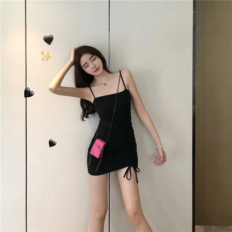 Women's Dress 2020 Early Autumn New Sheath Slim-Fit Suspender Skirt Drawstring All-Matching Sexy Spaghetti Strap Bottoming Skirt
Women's Dress 2020 Early Autumn New Sheath Slim-Fit Suspender Skirt Drawstring All-Matching Sexy Spaghetti Strap Bottoming Skirt