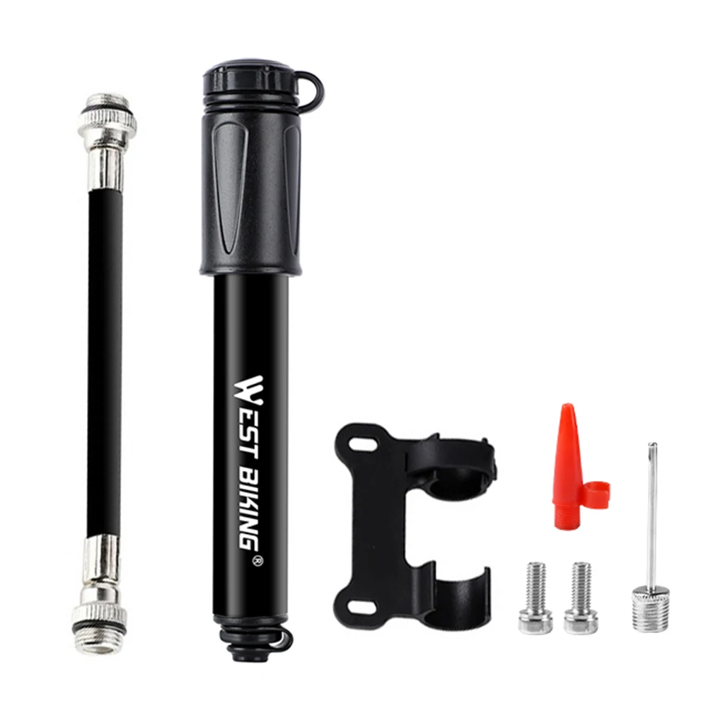 Portable MTB Bike Pump 100Psi Cycling Tire Inflator Hand Air Pump Bike Accessories Mountain Road Bicycle Pump Schrader Valve
Portable MTB Bike Pump 100Psi Cycling Tire Inflator Hand Air Pump Bike Accessories Mountain Road Bicycle Pump Schrader Valve