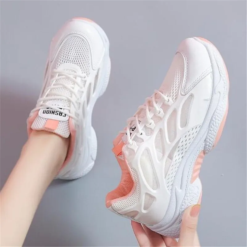 Large size women's casual shoes summer fashion mesh breathable sports womens shoes thick-soled platform sneakers women loafers
Large size women's casual shoes summer fashion mesh breathable sports womens shoes thick-soled platform sneakers women loafers