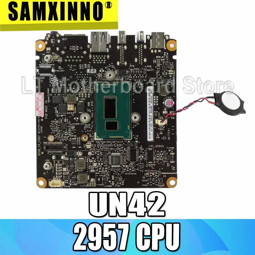 UN42 Motherboard 2957 CPU HM70 For AsusUN42 Laptop motherboard UN42 Mainboard UN42 Motherboard test 100% OK
UN42 Motherboard 2957 CPU HM70 For AsusUN42 Laptop motherboard UN42 Mainboard UN42 Motherboard test 100% OK