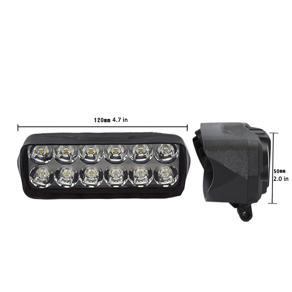 2pcs 18W Motorcycle 12 LED External Lights Headlight Spot Fog Lamp Waterproof Moto Lights Accessories
2pcs 18W Motorcycle 12 LED External Lights Headlight Spot Fog Lamp Waterproof Moto Lights Accessories