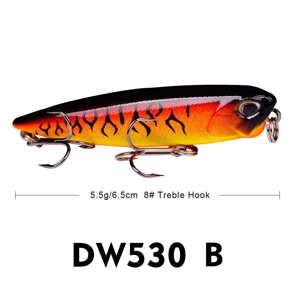 5.5g/6.5cm Fishing for lures New Minnow bait Floating Plastic hard bait Freshwater bait Fishing lure accessories Fishing gear
5.5g/6.5cm Fishing for lures New Minnow bait Floating Plastic hard bait Freshwater bait Fishing lure accessories Fishing gear