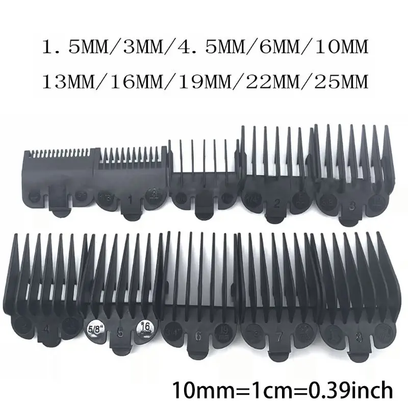 8/10Pcs Electric Clippers Caliper Limit Comb Oil Head Clipper Combs Tool 
8/10Pcs Electric Clippers Caliper Limit Comb Oil Head Clipper Combs Tool