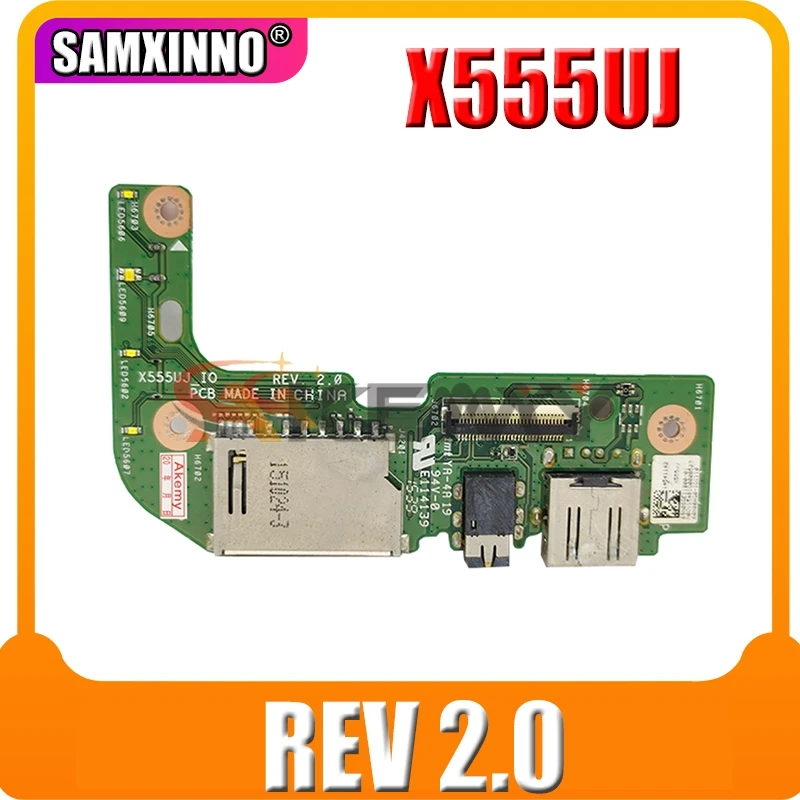 Akemy for ASUS X555UJ USB board X555UJ IO METAL REV 2.0 tested good free shipping
Akemy for ASUS X555UJ USB board X555UJ IO METAL REV 2.0 tested good free shipping