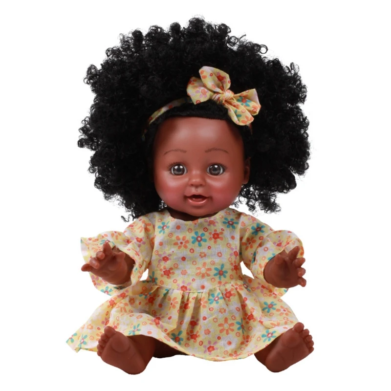 35cm Black Doll African Girl Princess Lifelike Babies Play Dolls Lifelike Fashion Toy for Kids Birthday Christmas Gift
35cm Black Doll African Girl Princess Lifelike Babies Play Dolls Lifelike Fashion Toy for Kids Birthday Christmas Gift