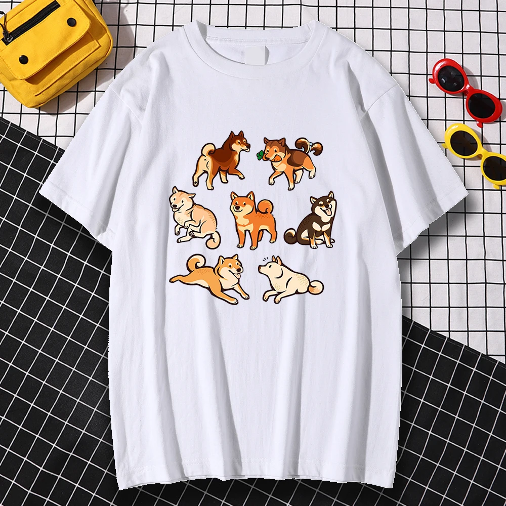 Kohpweran Fashion Summer Adorable Shiba Inu Dogs Tshirts Cartoon Printing Clothing Short Sleeves T Shirts Men O-Neck
Kohpweran Fashion Summer Adorable Shiba Inu Dogs Tshirts Cartoon Printing Clothing Short Sleeves T Shirts Men O-Neck