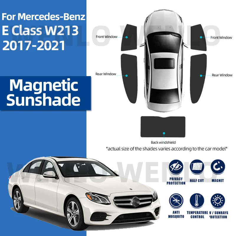 For Mercedes Benz E Class W213 2017-2021 Reflective Foldable Solar Protection Windshield Sunshade Magnetic Curtains Sidescreen
For Mercedes Benz E Class W213 2017-2021 Reflective Foldable Solar Protection Windshield Sunshade Magnetic Curtains Sidescreen