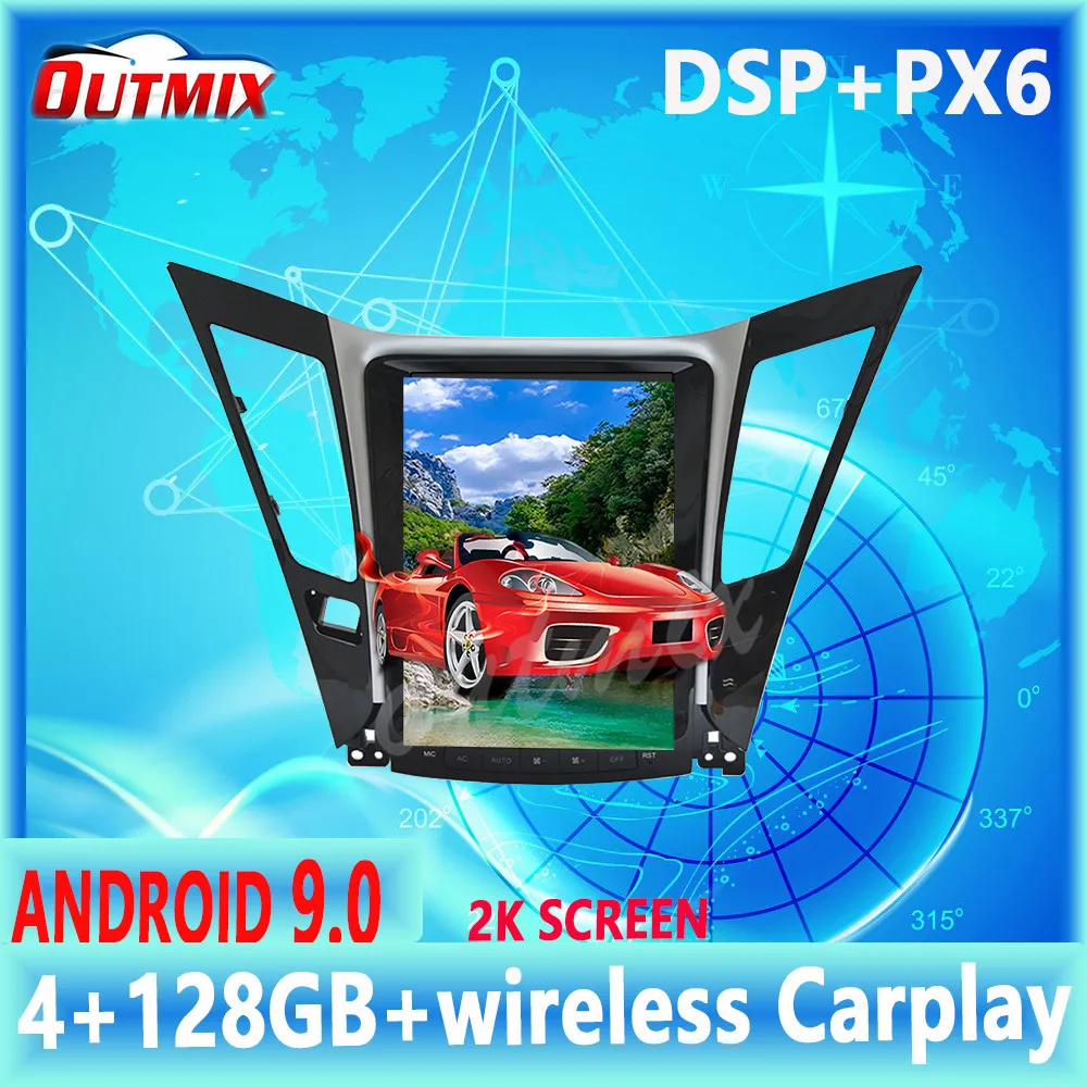 For Hyundai Sonata 8 2012-2014 128G Android 9 PX6 Car GPS Navigation Stereo Headunit Multimedia Player Auto Radio Tape Recorder
For Hyundai Sonata 8 2012-2014 128G Android 9 PX6 Car GPS Navigation Stereo Headunit Multimedia Player Auto Radio Tape Recorder