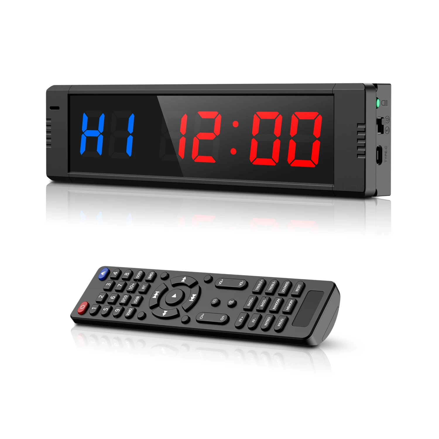 Seesii тренировочный интервал таймер, светодиодный таймер для тренажерного зала, фитнеса, секундомер с пультом дистанционного управления для ...
Seesii тренировочный интервал таймер, светодиодный таймер для тренажерного зала, фитнеса, секундомер с пультом дистанционного управления для ...