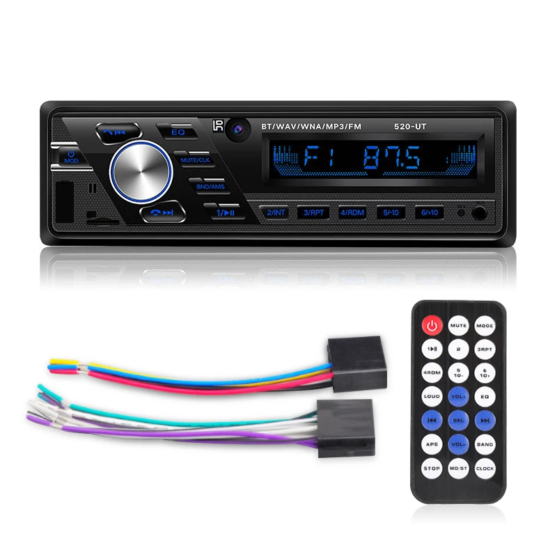 AZGIANT 12V/24V Car Truck Radio Bluetooth 1Din Car Stereo Player Phone AUX ISO Interface MP3 FM/USB/Radio Remote Control
AZGIANT 12V/24V Car Truck Radio Bluetooth 1Din Car Stereo Player Phone AUX ISO Interface MP3 FM/USB/Radio Remote Control