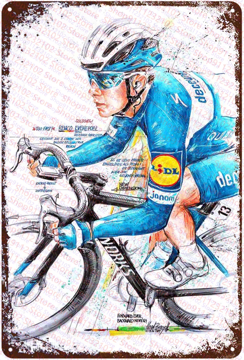 Quick Steps Bicycle Cycling Travel France Metal Tin Sign Board Decoration Home Club Club House Garage Decoration Sign 12*8 Inch
Quick Steps Bicycle Cycling Travel France Metal Tin Sign Board Decoration Home Club Club House Garage Decoration Sign 12*8 Inch