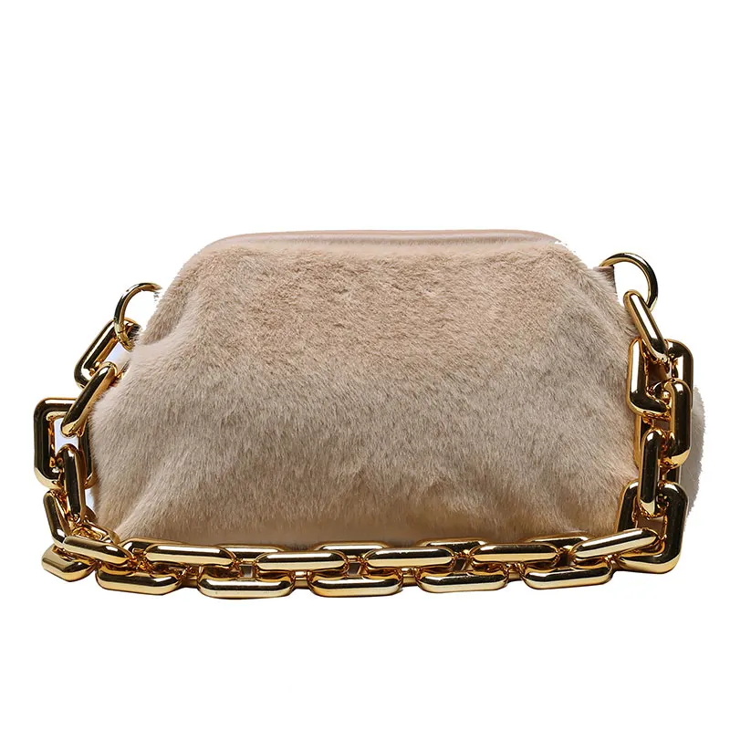 Chain Armpit Thick bag 2021 Winter New High-quality Soft Plush Women's Designer Handbag High capacity Shoulder Messenger Bag
Chain Armpit Thick bag 2021 Winter New High-quality Soft Plush Women's Designer Handbag High capacity Shoulder Messenger Bag