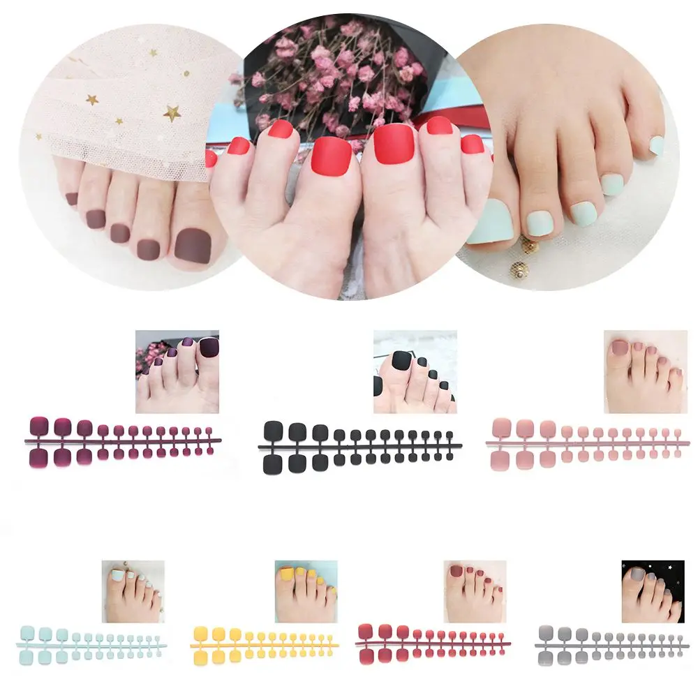 Fashion Toe Artificial Pure Colour Extensions Tip Patch Fake Sticker Matte False Nail
Fashion Toe Artificial Pure Colour Extensions Tip Patch Fake Sticker Matte False Nail