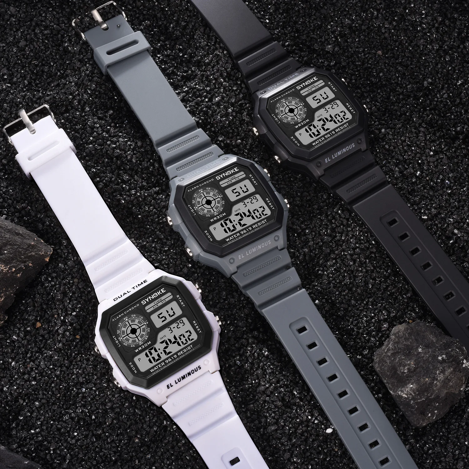 Men Sports Digital Watches Ultra-thin LED Waterproof Chronograph Repeater Relogio Masculino Male Electronic Wrist Watches
Men Sports Digital Watches Ultra-thin LED Waterproof Chronograph Repeater Relogio Masculino Male Electronic Wrist Watches
