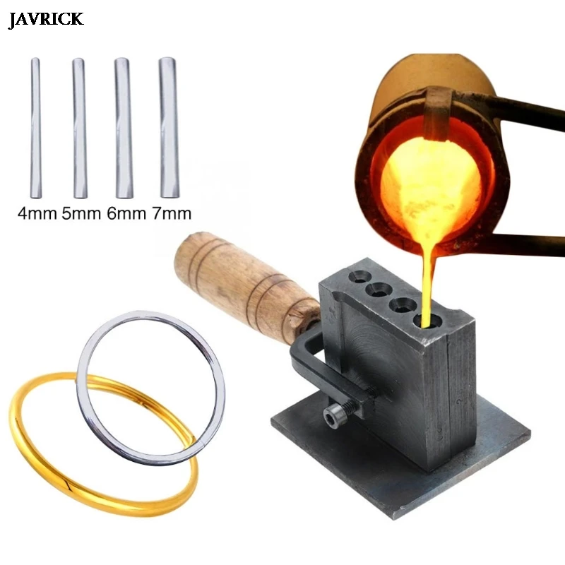 Casting Melting Ingot Mold Reversible Jewelry Ingot Mould Oil Groove Mold Making Tools for Sheet Bar Gold Silver Casting
Casting Melting Ingot Mold Reversible Jewelry Ingot Mould Oil Groove Mold Making Tools for Sheet Bar Gold Silver Casting